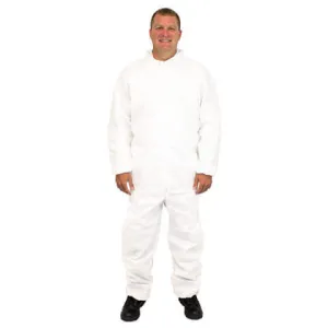 50G – White SMS Coveralls