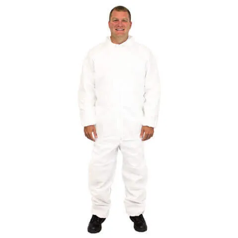50G – White SMS Coveralls