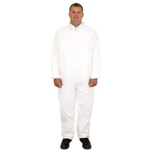 60G – White BB Coveralls