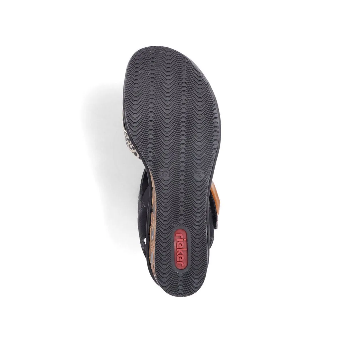 68176 2-Strap Wedge Sandal