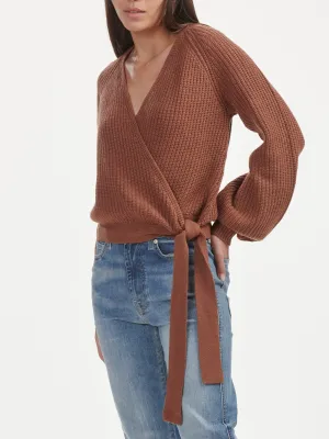 Adele Wrap Sweater