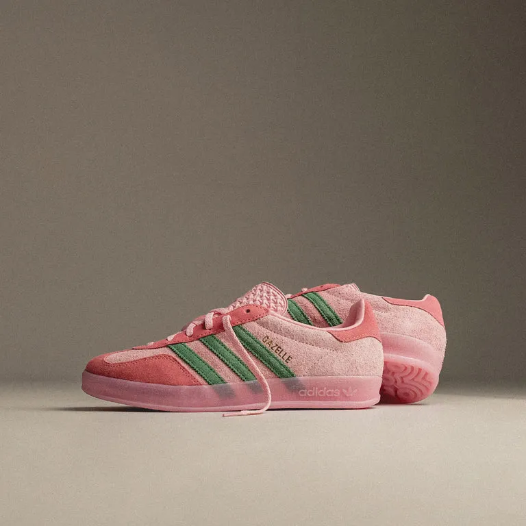 Adidas Gazelle Indoor Semi Pink Spark Preloved Scarlet