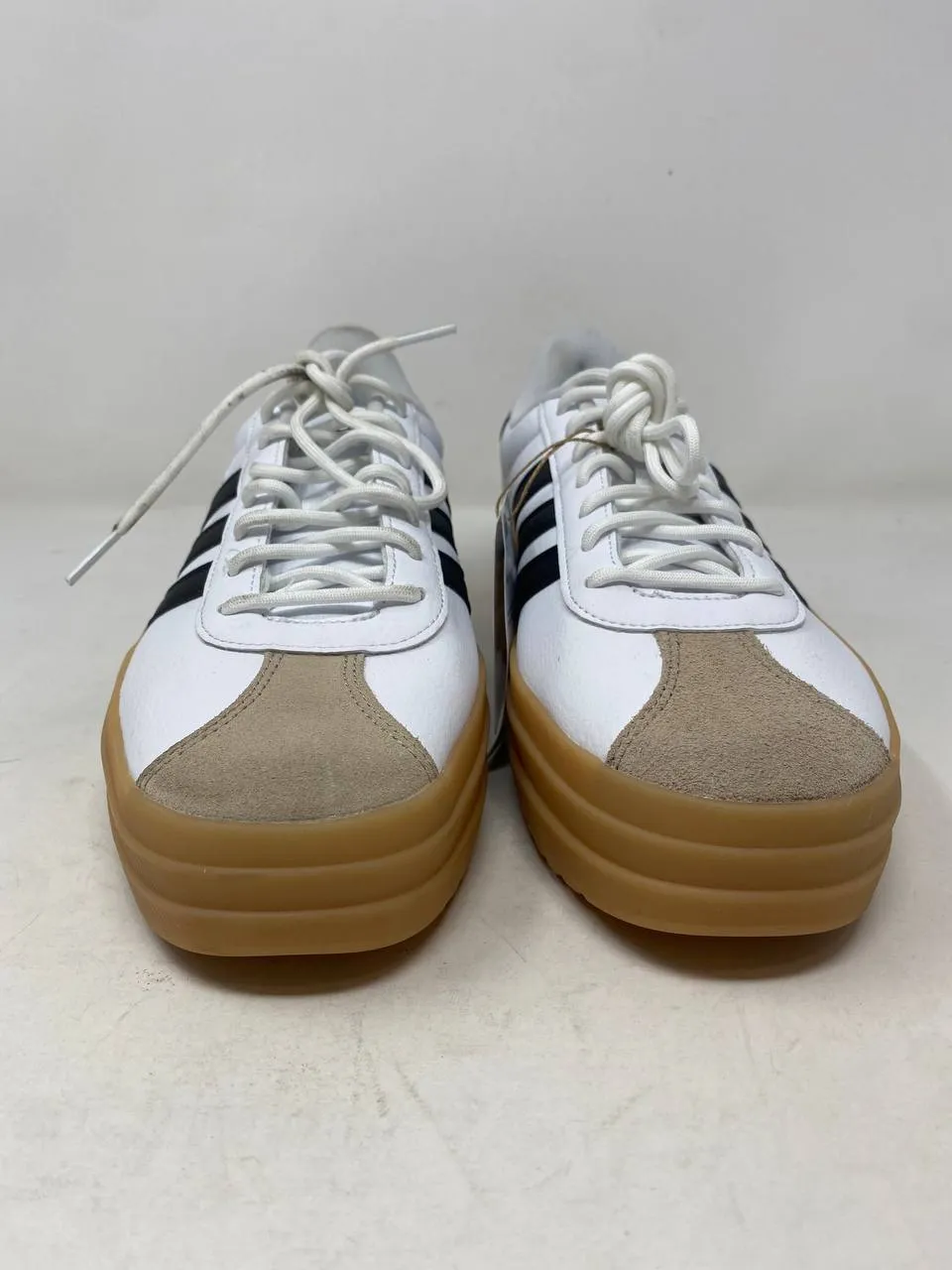 Adidas VL Court Platform Womens Sneakers White/Black/Gum US 8 Like New