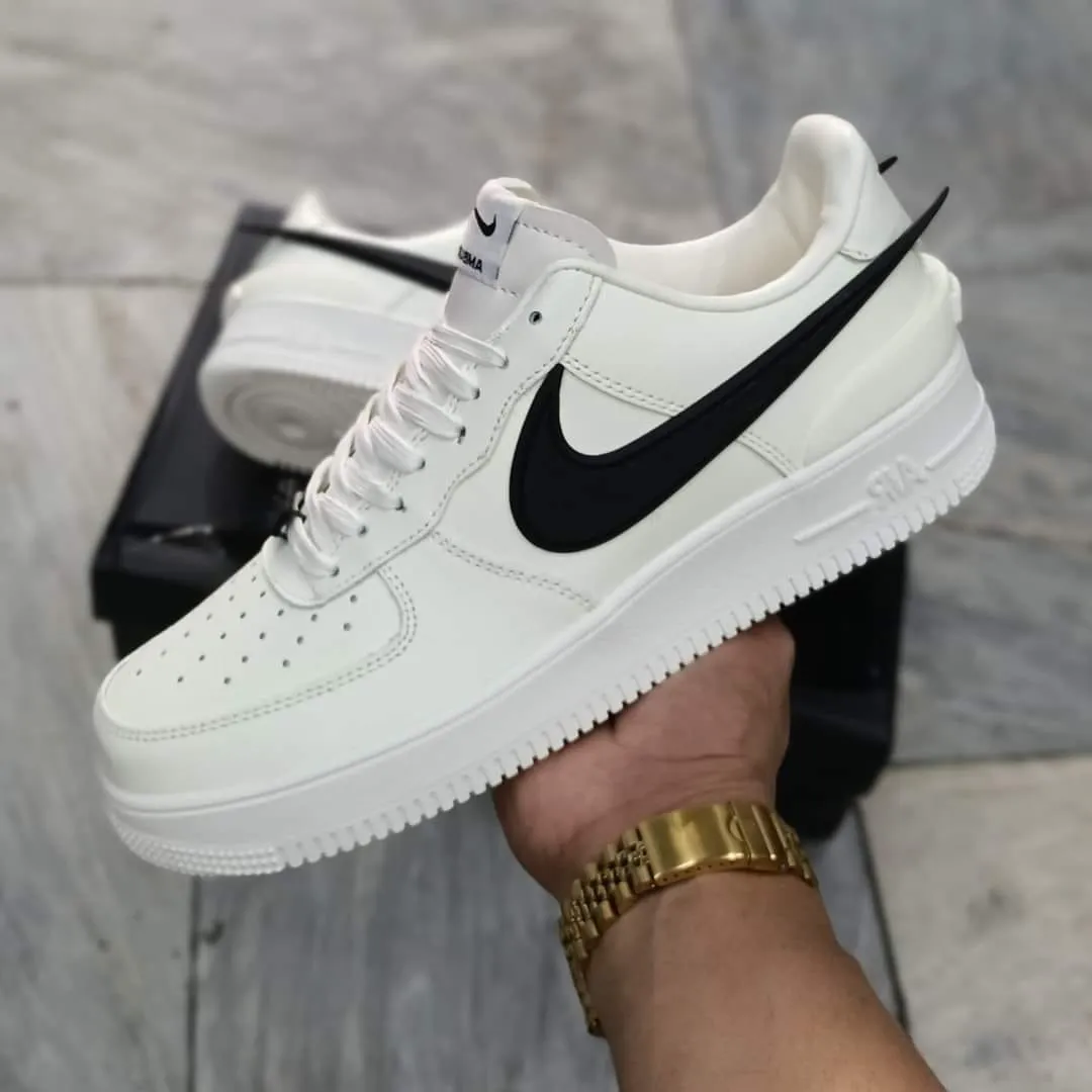 AF1 "Ambush Black Swoosh"