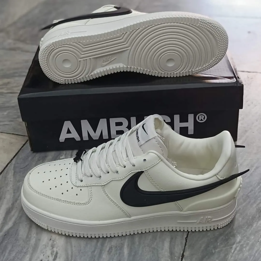 AF1 "Ambush Black Swoosh"