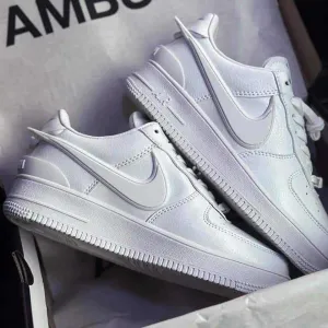 AF1 "Ambush White Swoosh"