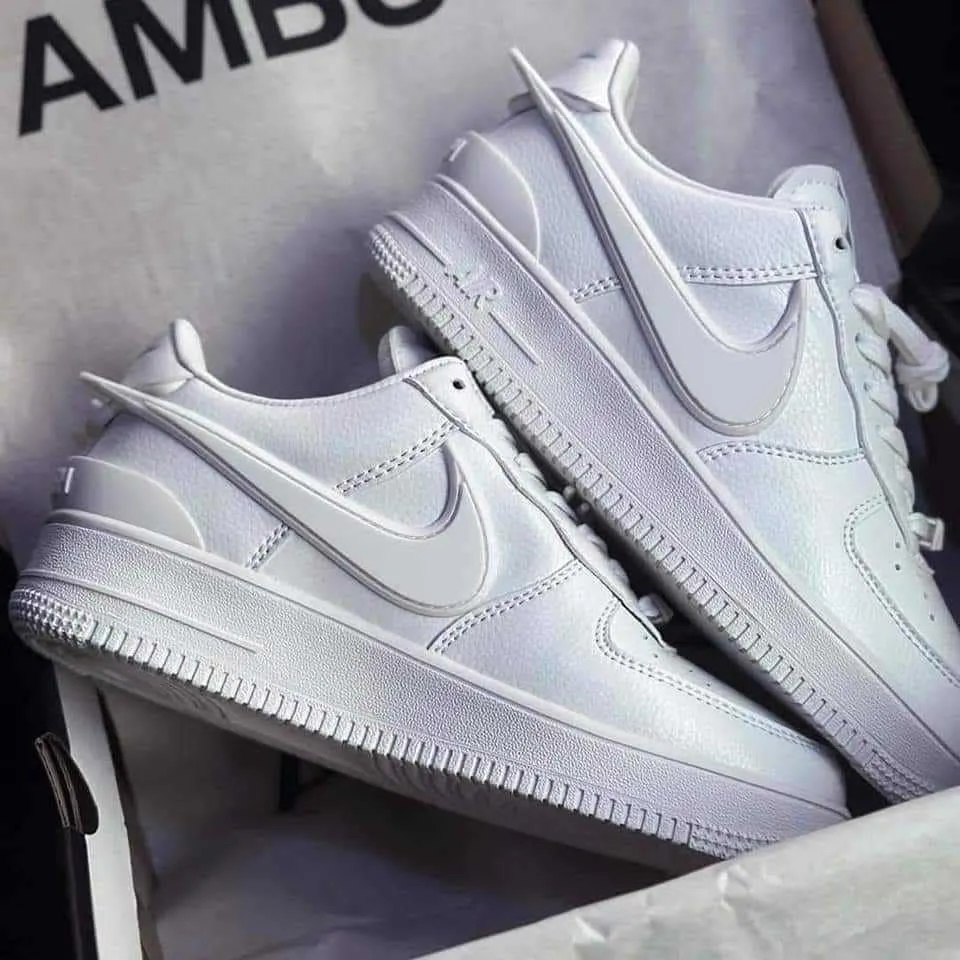 AF1 "Ambush White Swoosh"