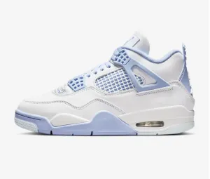 Air Jordan 4 Retro Aluminium / Forget Me Not lateral