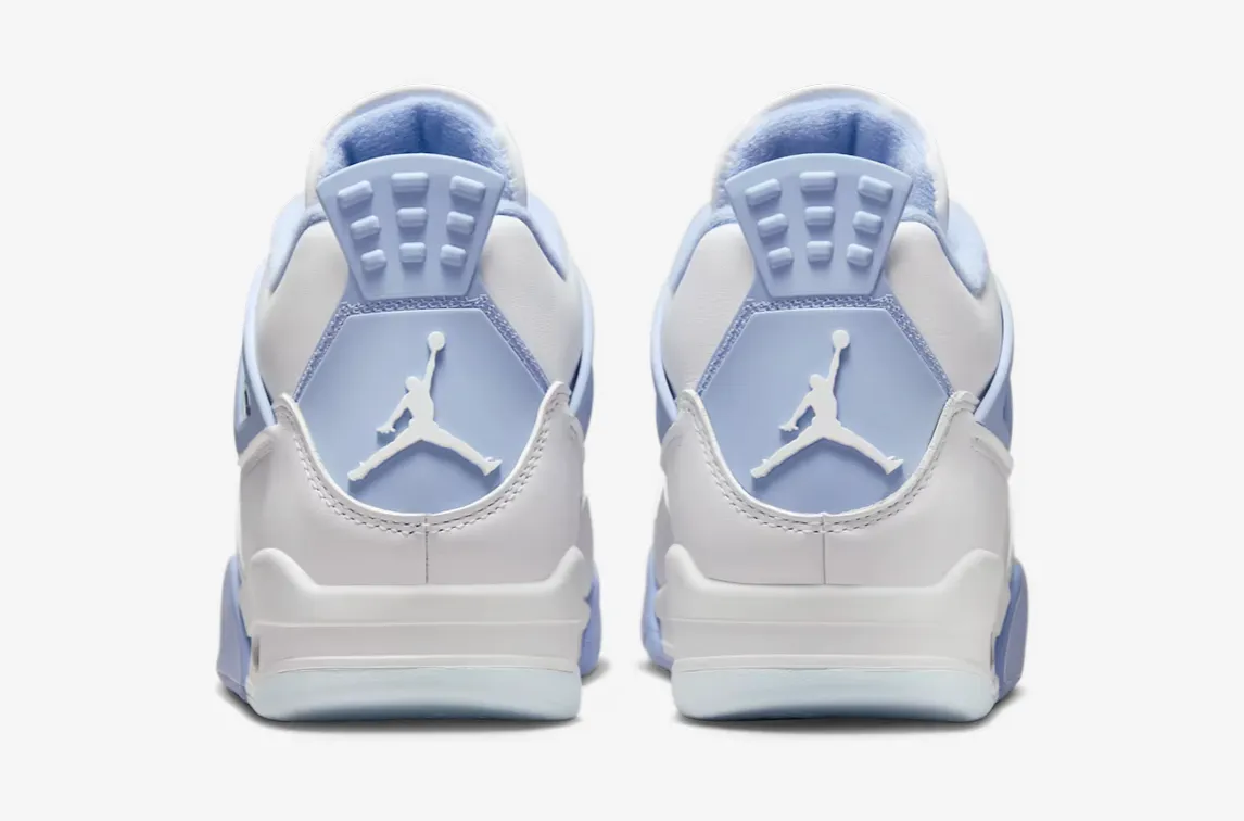 Air Jordan 4 Retro Aluminium / Forget Me Not lateral
