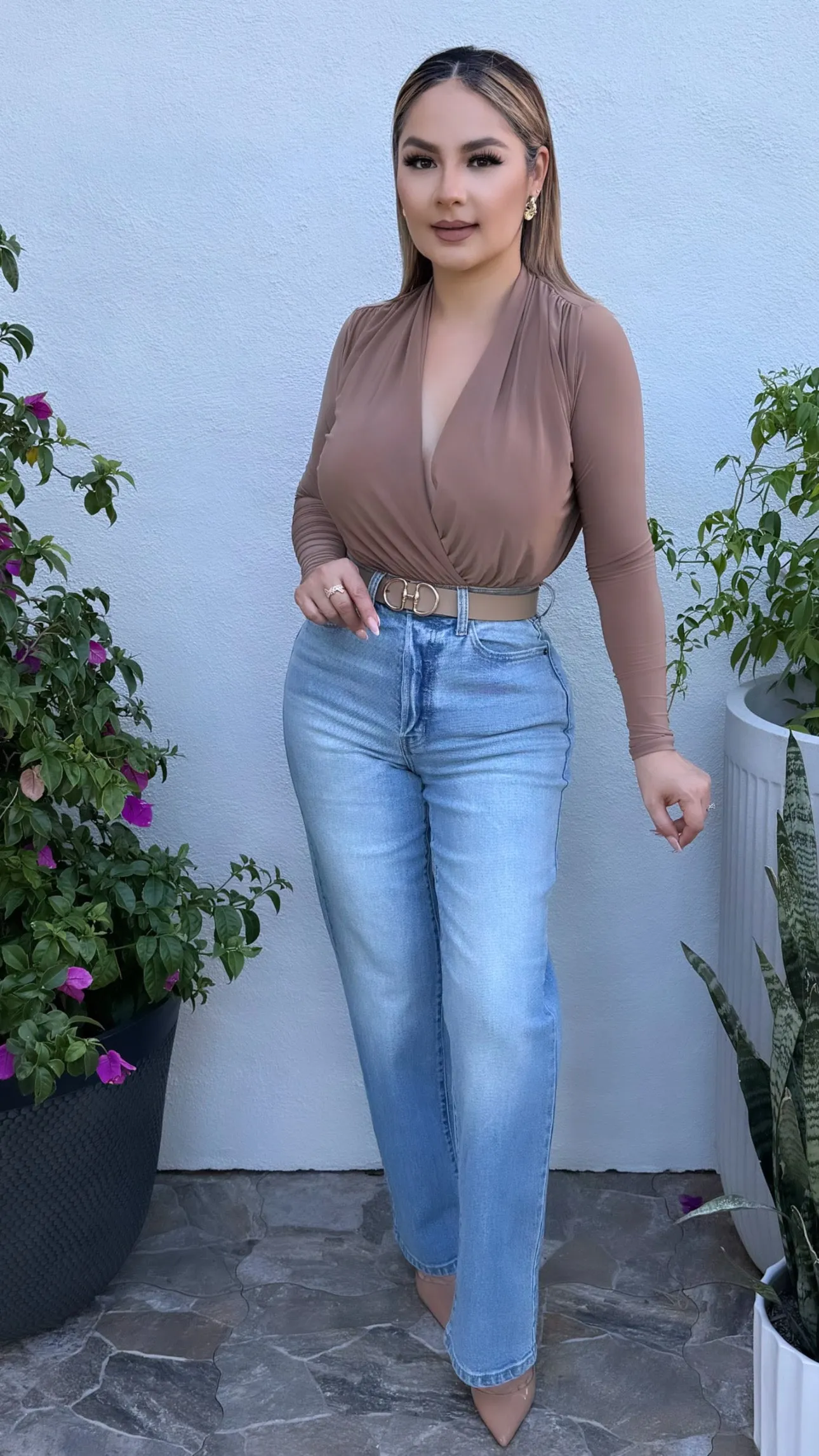 ALANI TAUPE BODYSUIT