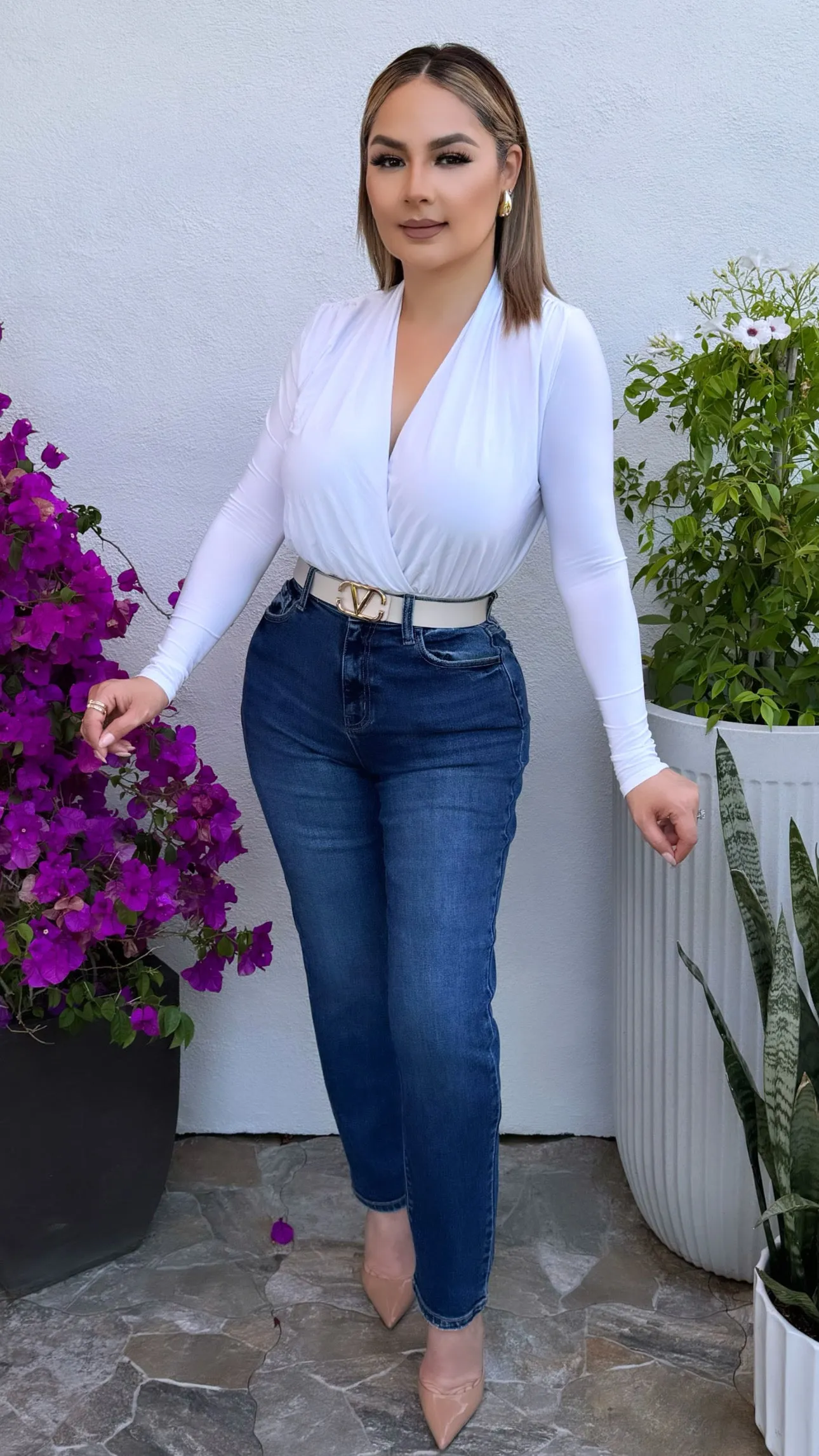 ALANI WHITE BODYSUIT