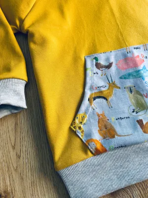 AlphaZoo Hoodie - Age 6
