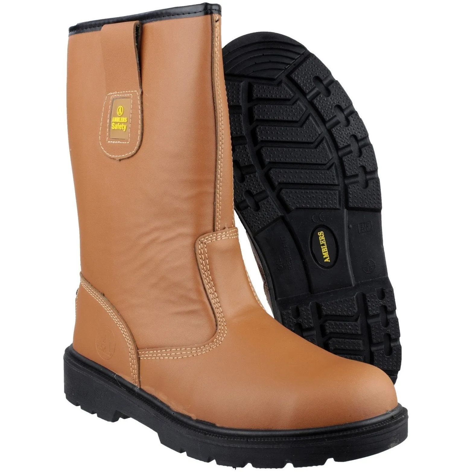 Amblers FS124 Water Resistant Safety Rigger Boot | Steel Toe Cap
