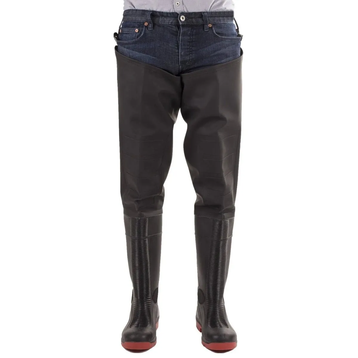 Amblers Rhone S5 Steel Toe Cap Thigh Safety Waders