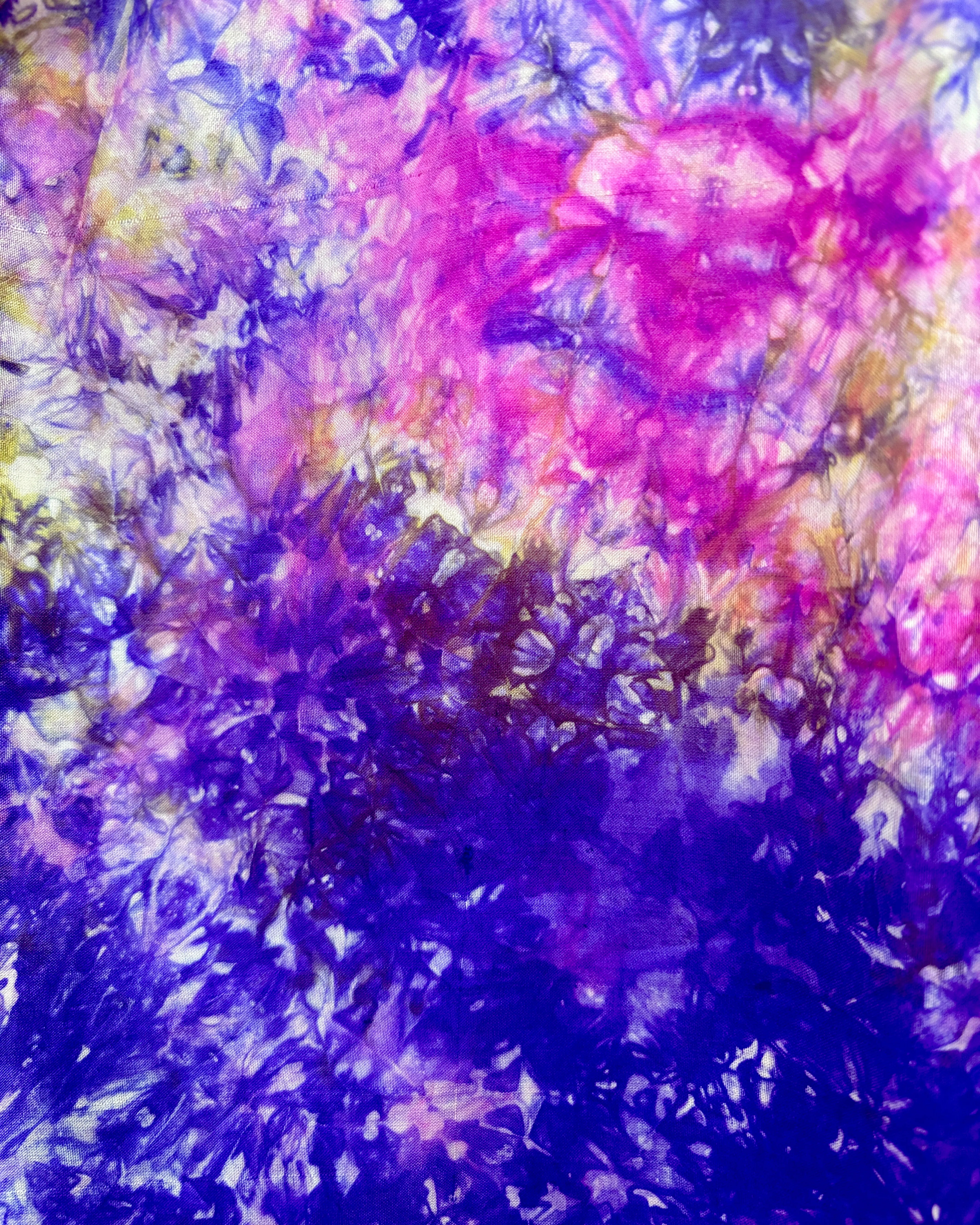 Amethyst Silk Wrap Top
