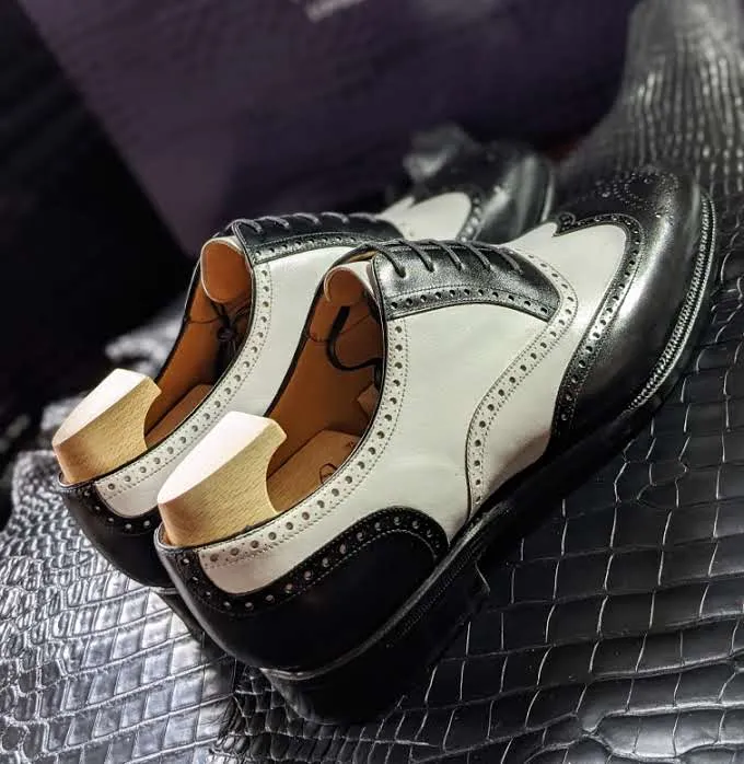 Ascot Asby Spectators - Black & White Calf