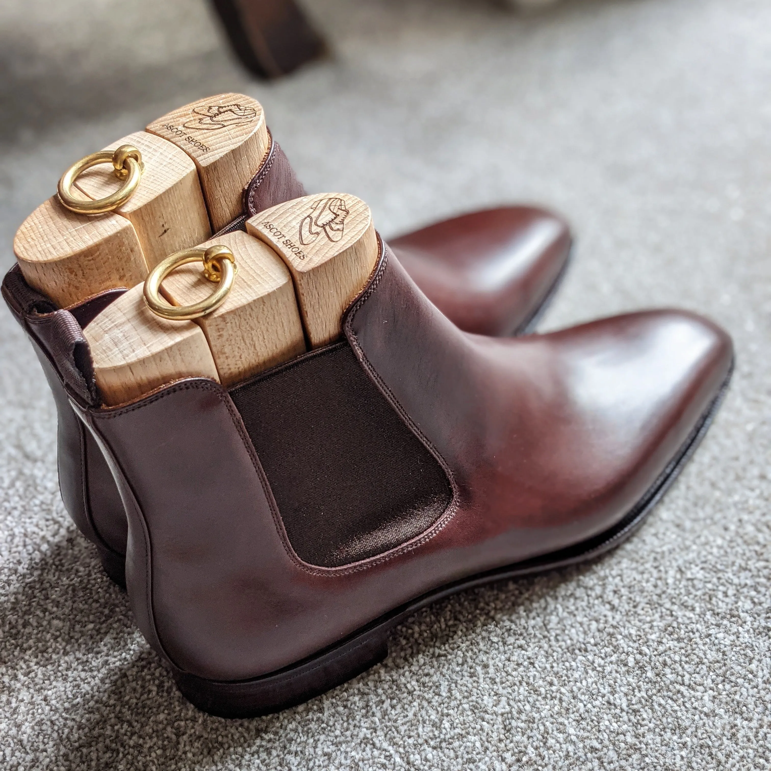 Ascot Chelsea Boots - Brown Calf