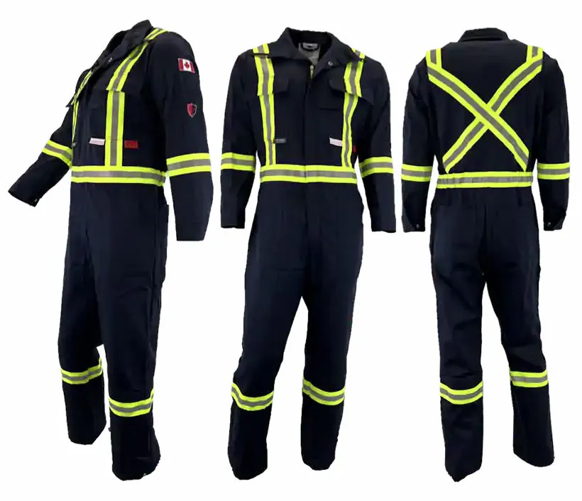 Atlas Guardian® FR/AR 2 Inch Striping Coveralls - By Atlas Workwear Style 1072 TALL
