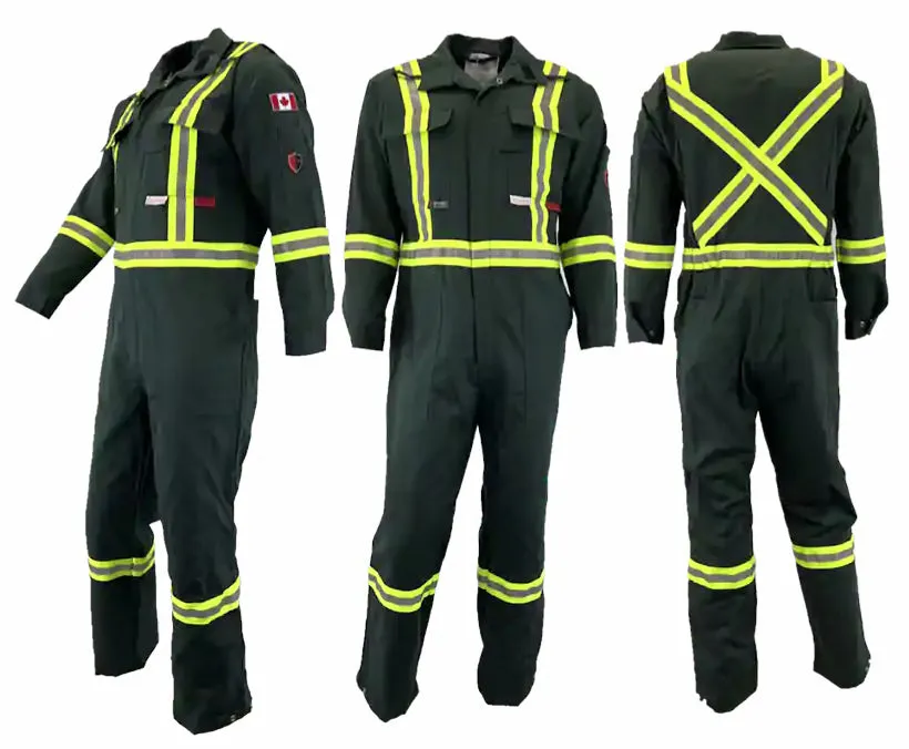 Atlas Guardian® FR/AR 2 Inch Striping Coveralls - By Atlas Workwear Style 1072 TALL
