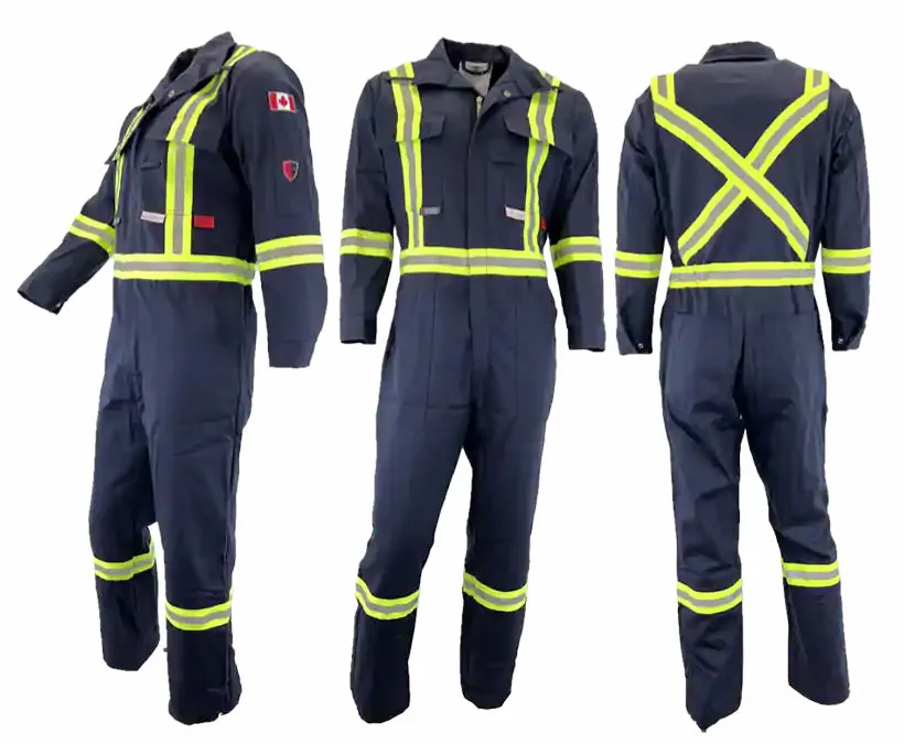Atlas Guardian® FR/AR 2 Inch Striping Coveralls - By Atlas Workwear Style 1072 TALL
