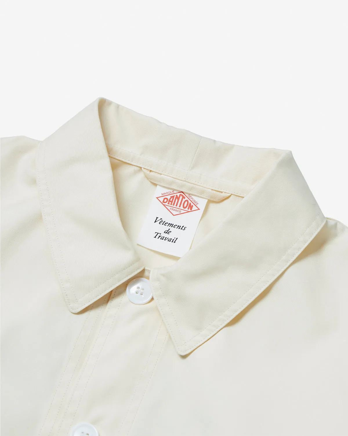 Back Logo Coveralls - Ivory