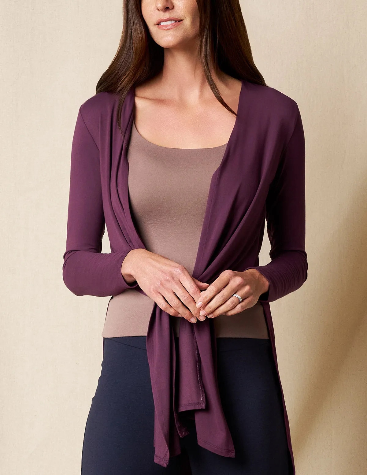 Bamboo Yoga Wrap - Fig