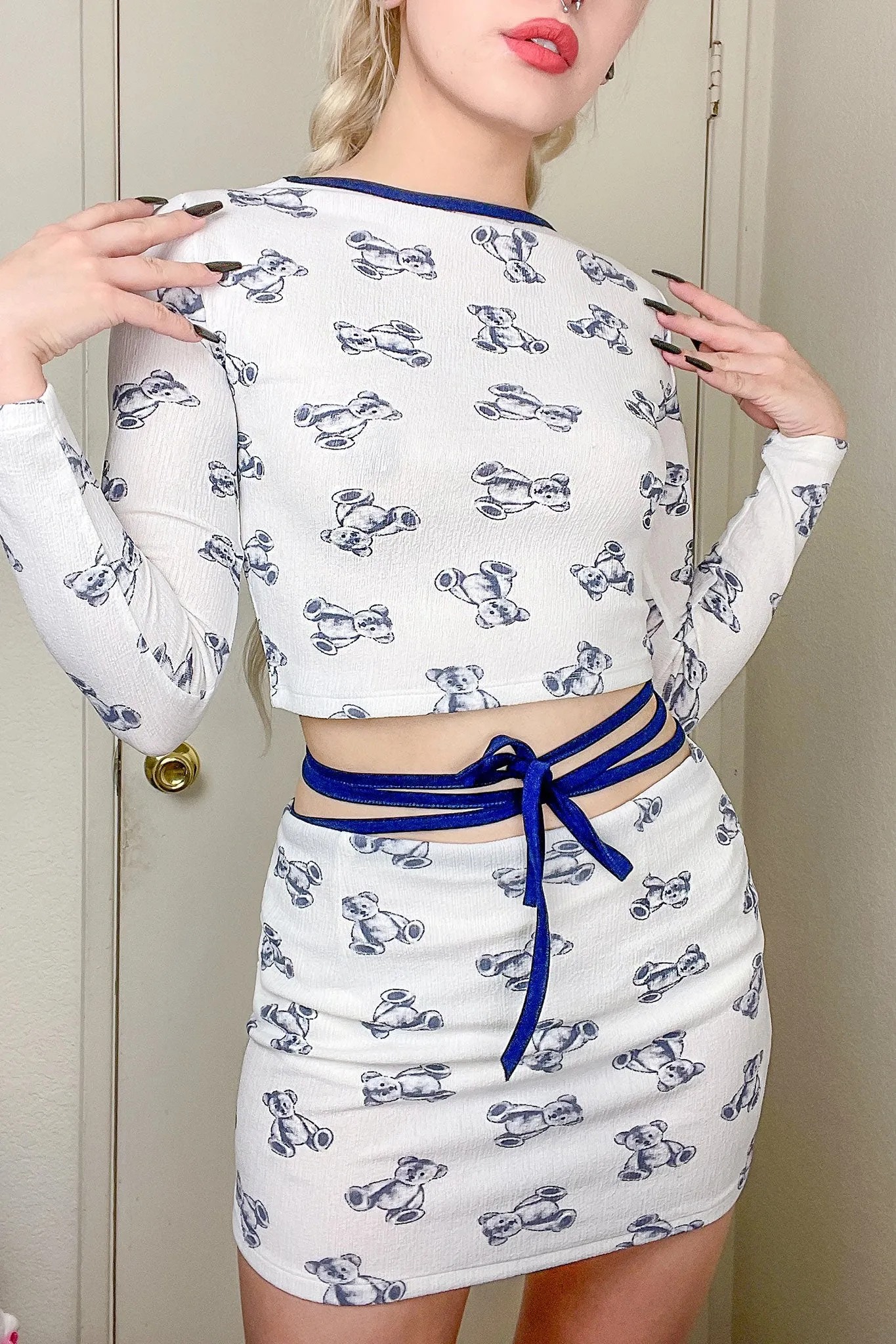 Beary Cute Wrap Top