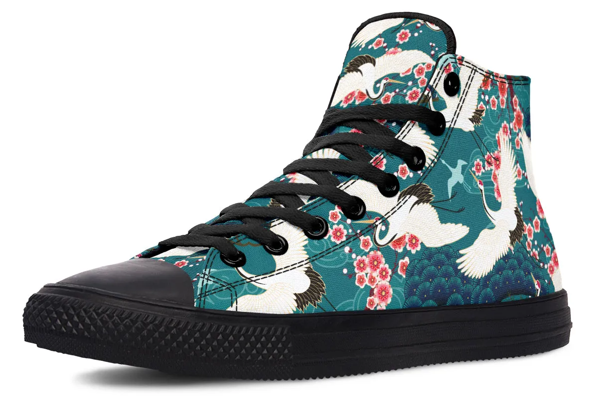 Beauty Art Crane High Tops