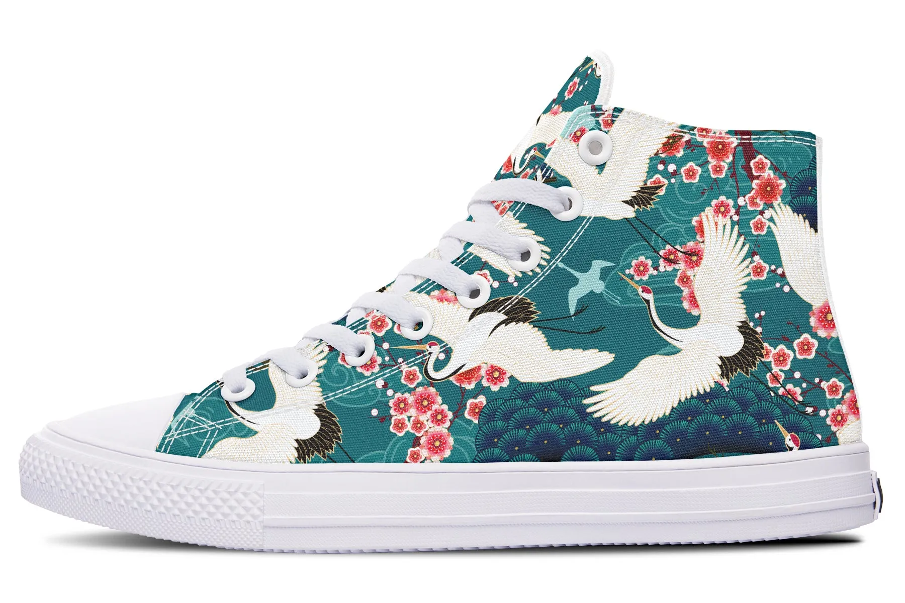 Beauty Art Crane High Tops