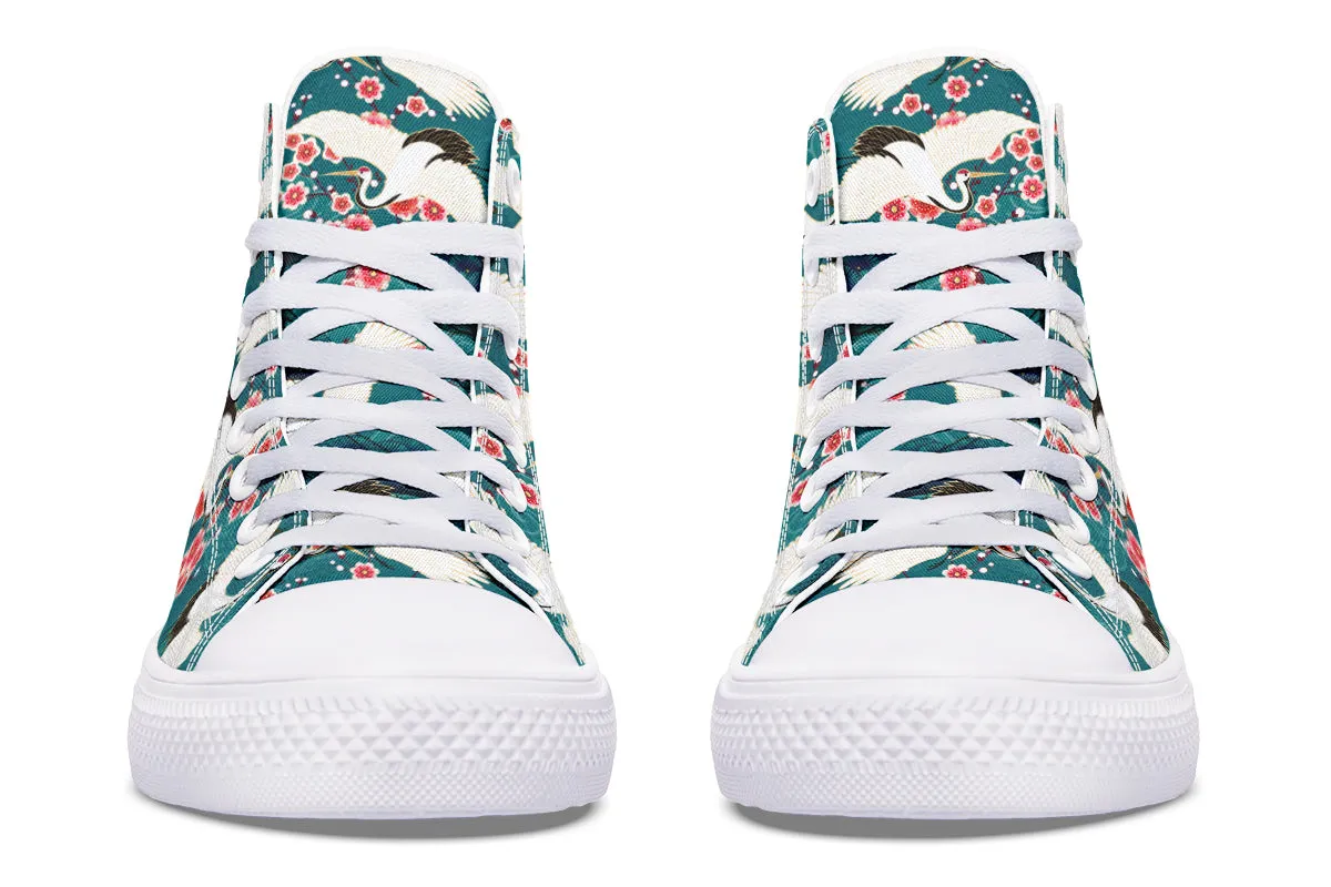 Beauty Art Crane High Tops