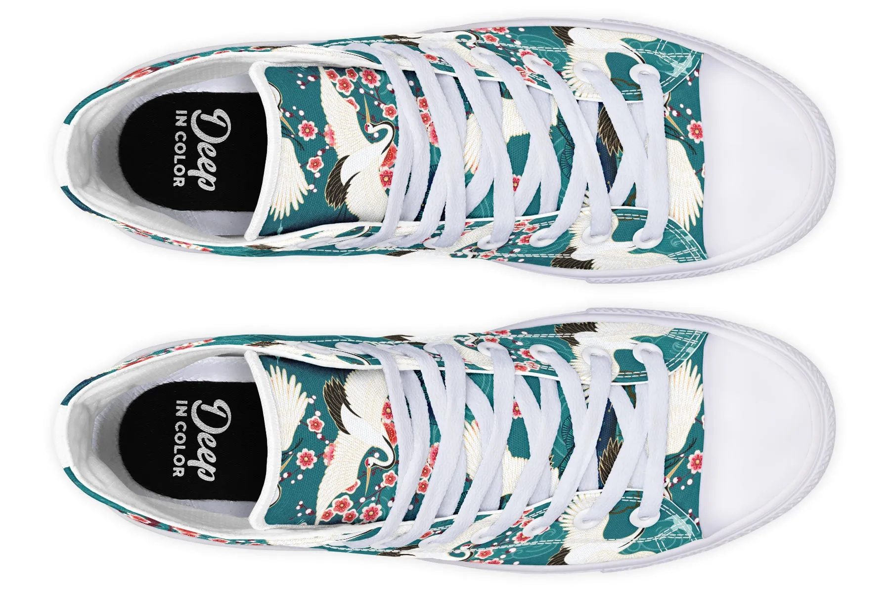 Beauty Art Crane High Tops