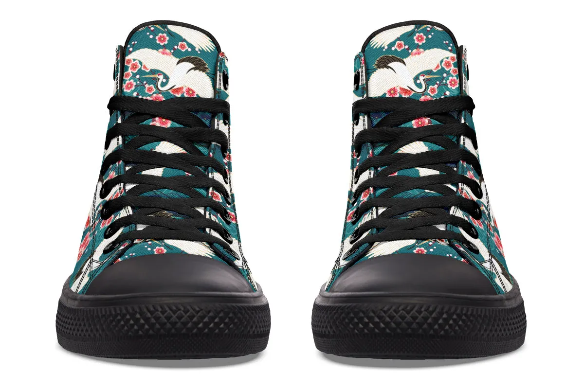 Beauty Art Crane High Tops