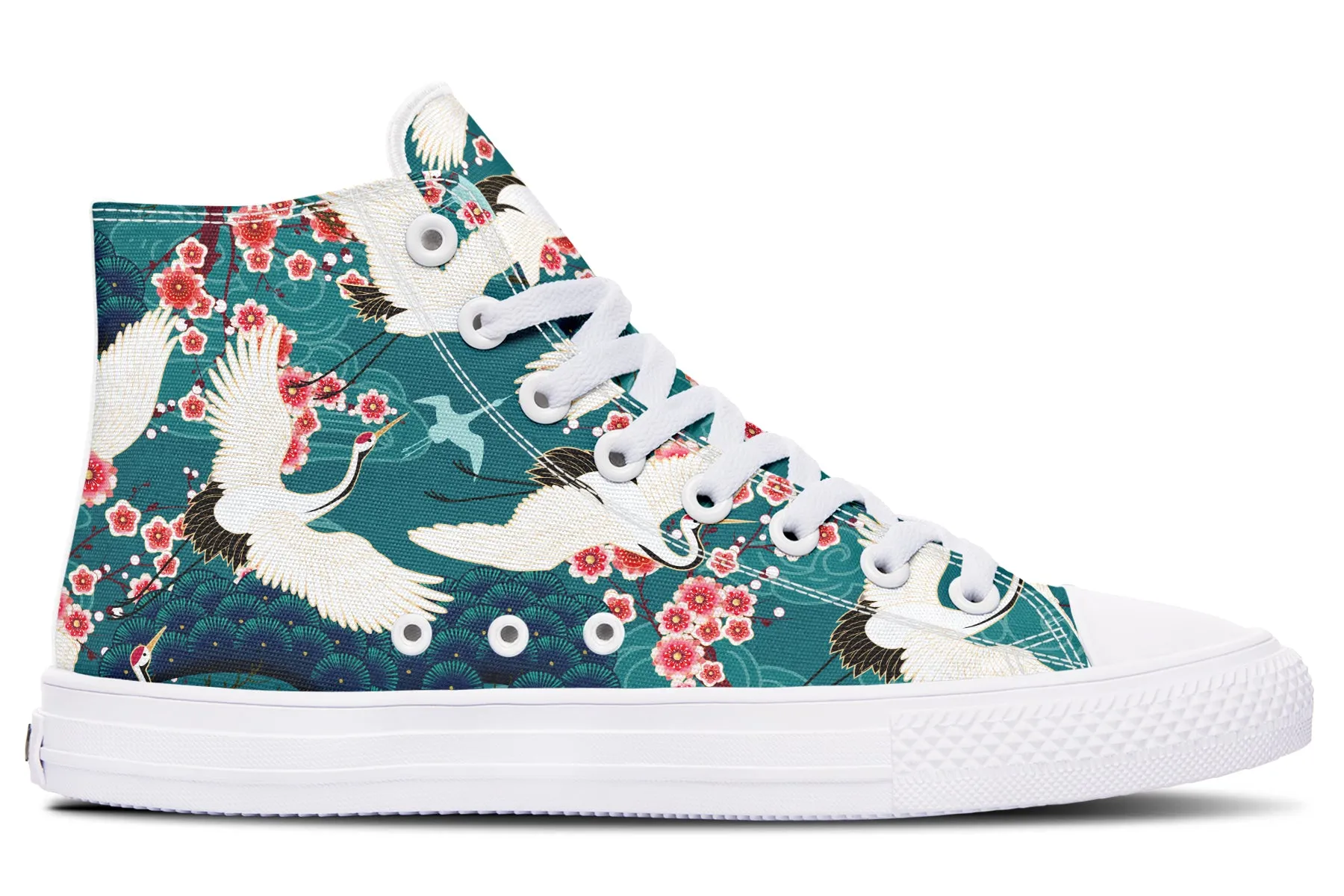 Beauty Art Crane High Tops