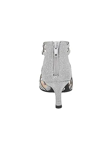 Bella Vita Womens Karlette Caged Gladiator Sandals Silver 7.5 Medium (B,M)