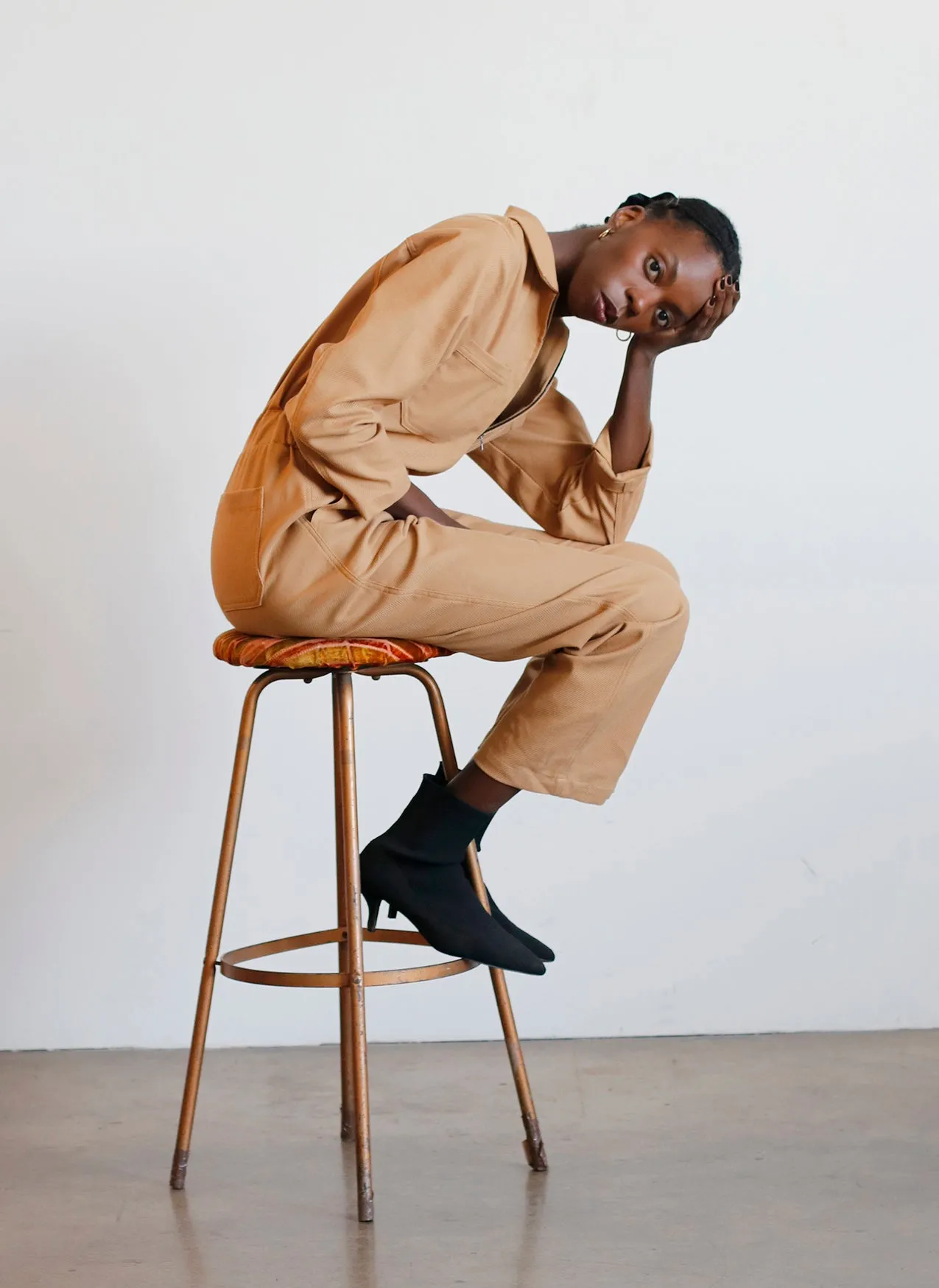 Billie Coveralls - Camel