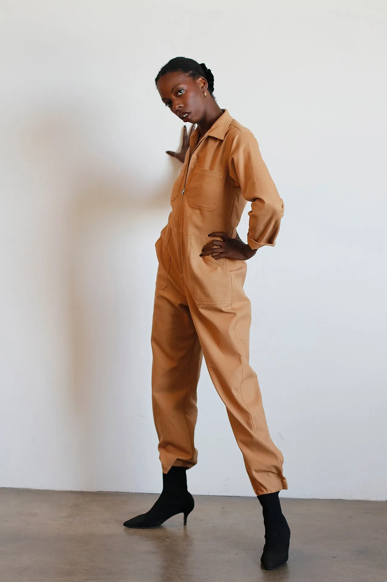 Billie Coveralls - Camel