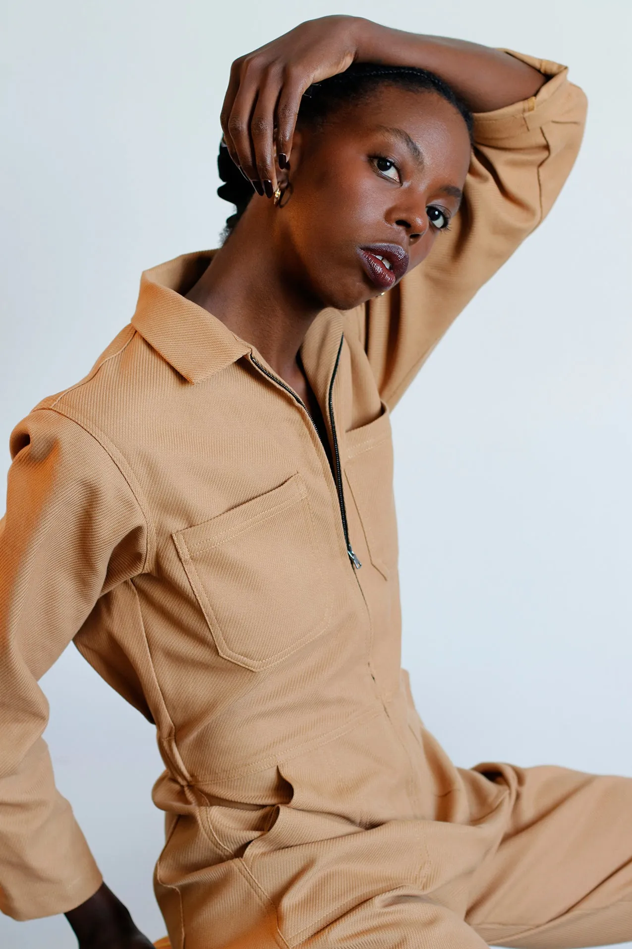Billie Coveralls - Camel