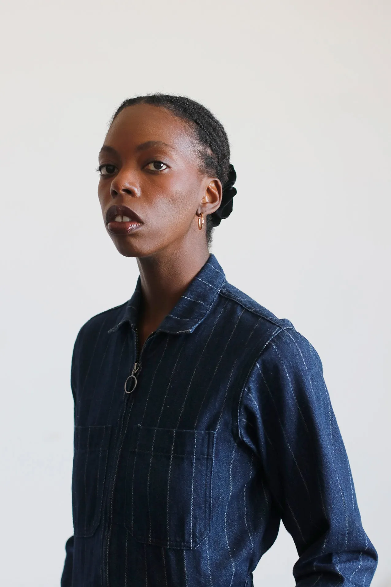 Billie Coveralls - Denim Stripe