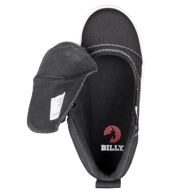 BILLY FOOTWEAR - Black Billy Street Short Wrap High Tops