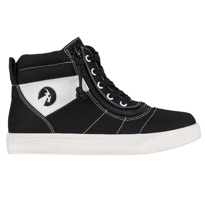 BILLY FOOTWEAR - Black Billy Street Short Wrap High Tops