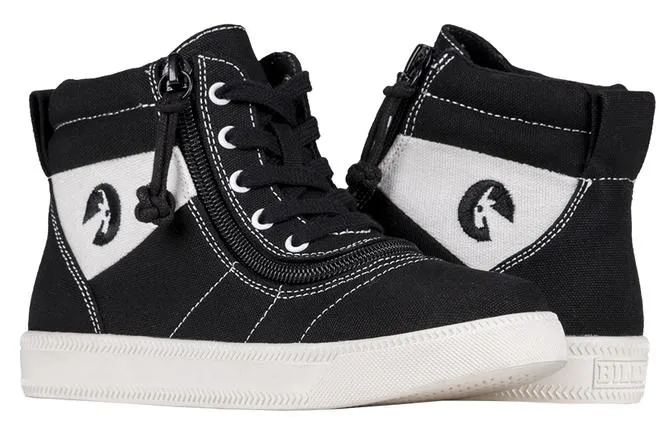 BILLY FOOTWEAR - Black Billy Street Short Wrap High Tops