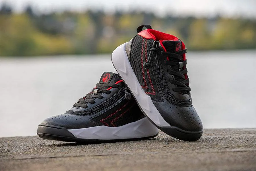 BILLY Kid's Sport Hoop High Top Adaptable Sneakers (Easy On)