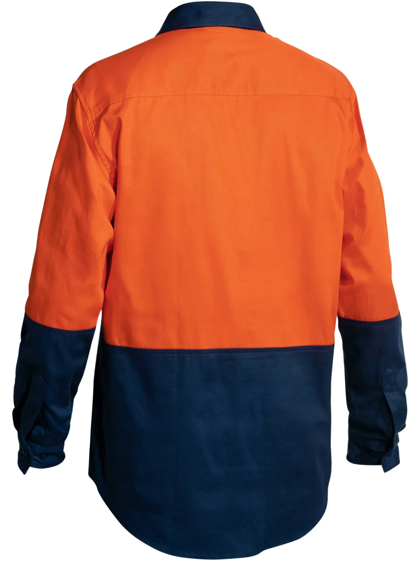 Bisley Hi Vis Closed Front Drill Shirt