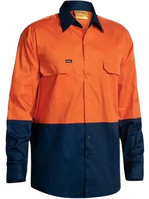 Bisley Hi Vis Cool Lightweight Drill Shirt