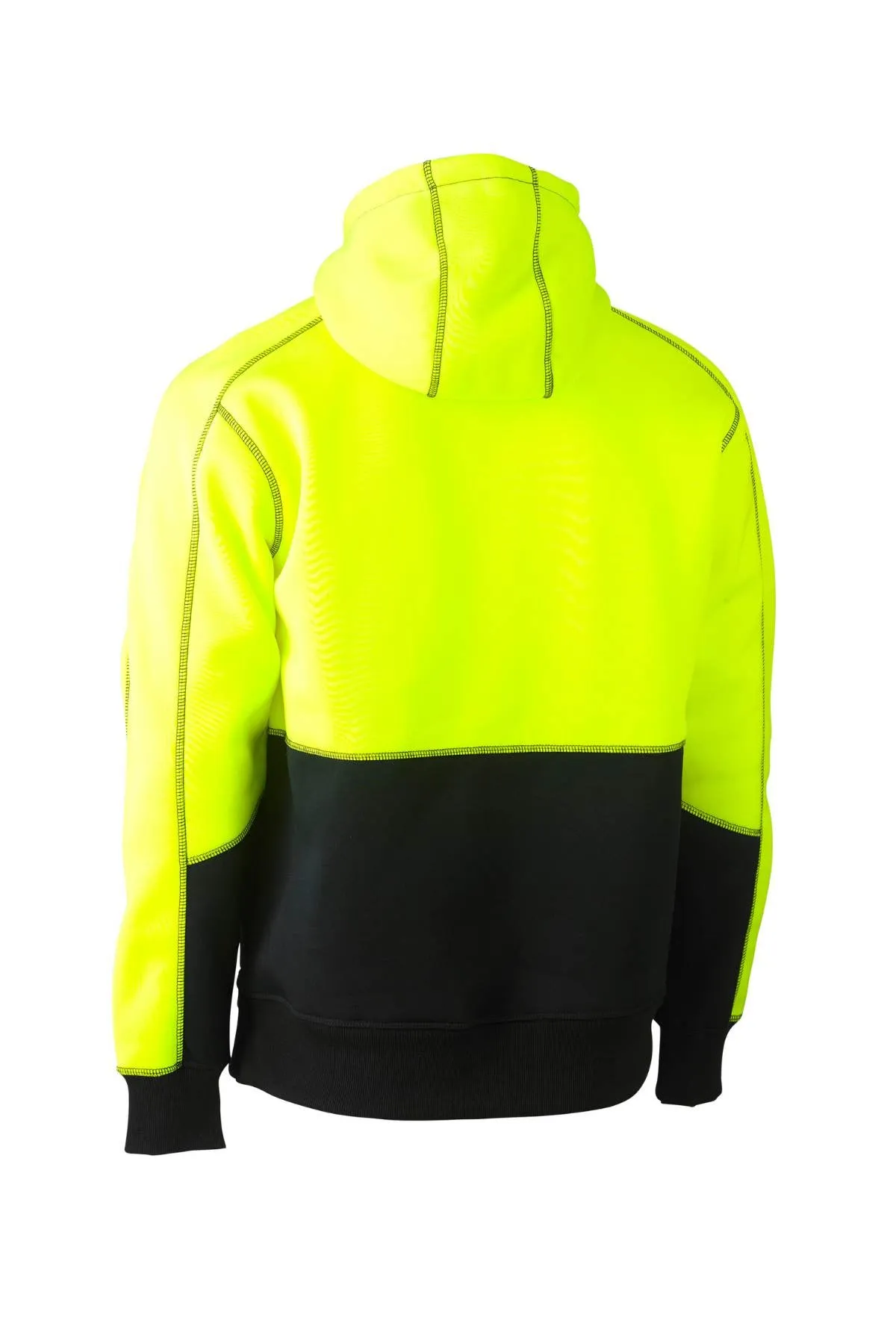 Bisley Hi Vis Fleece Hoodie Pullover