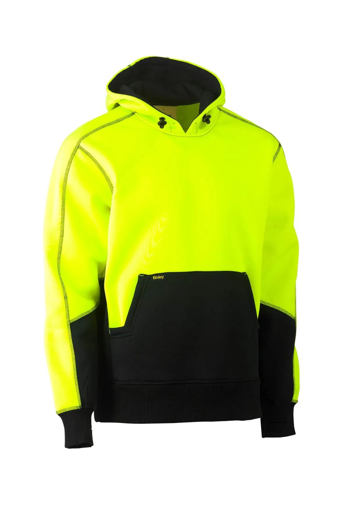Bisley Hi Vis Fleece Hoodie Pullover