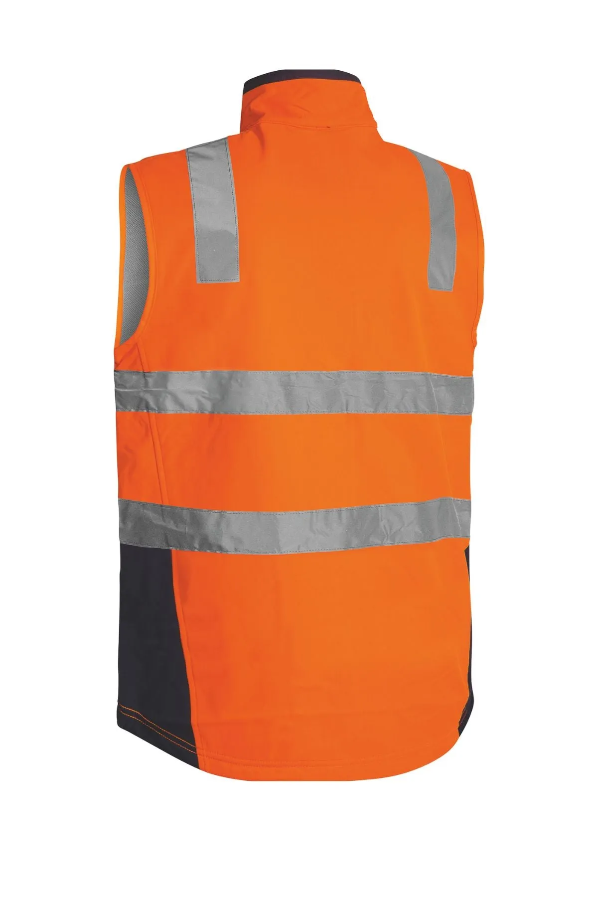 Bisley Hi Vis Soft Shell Taped Vest