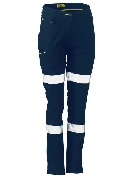 BISLEY WOMENS TAPED STRETCH COTTON PANTS