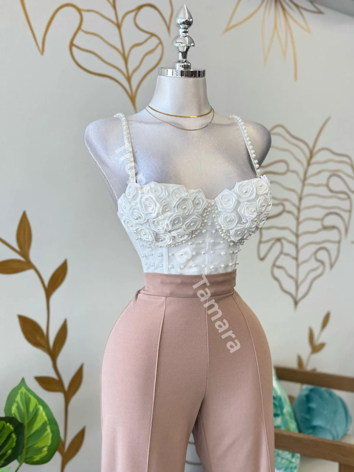 Blush Cream Smooth Pant