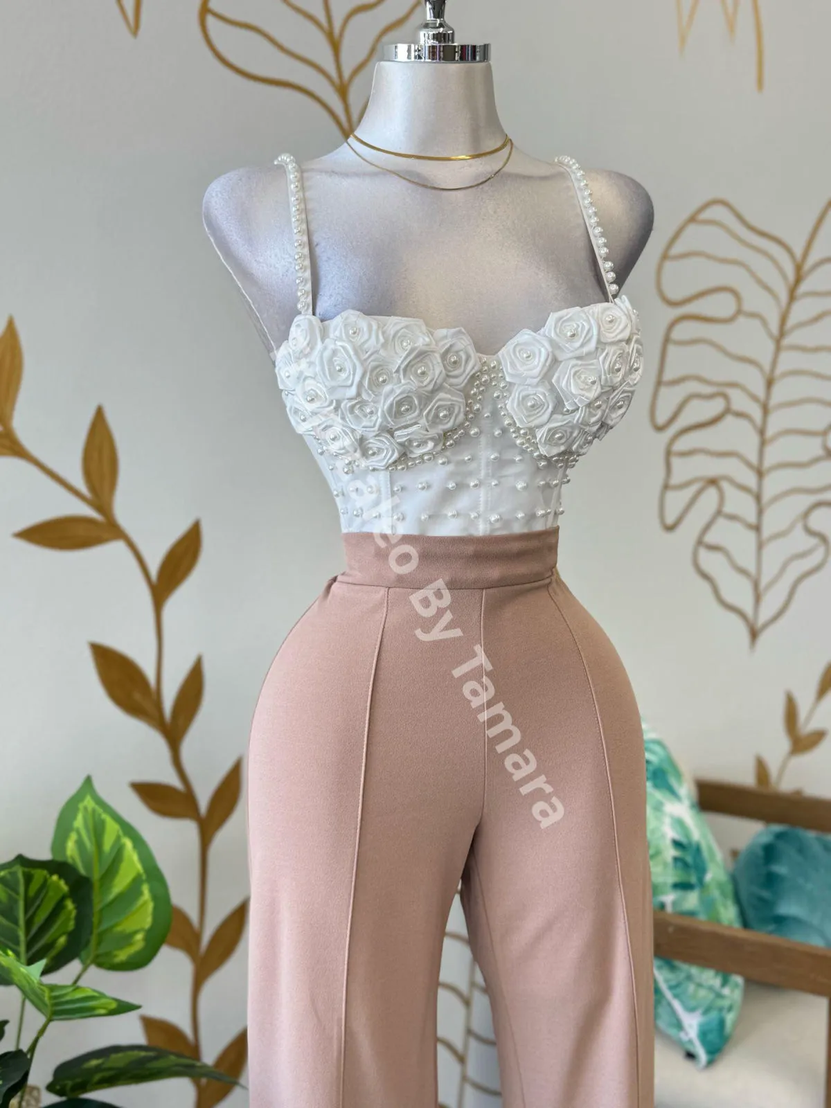 Blush Cream Smooth Pant